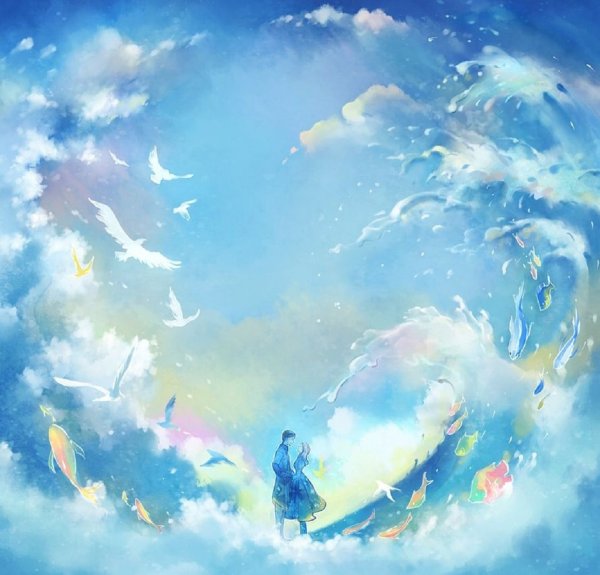 Небо пастелью