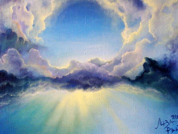 Рассвет рисунок