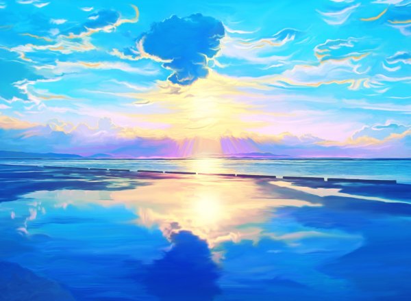 Аниме облака