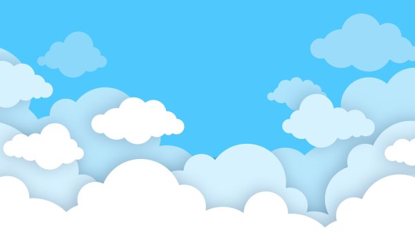 Фон облачка