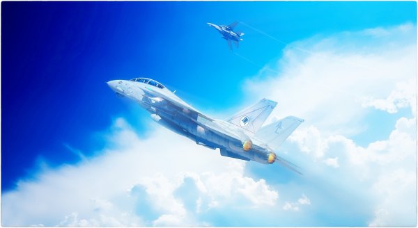 Самолет в облаках