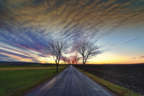 Дорога уходящая в небо