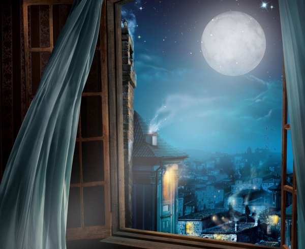 Ночное окно звезды