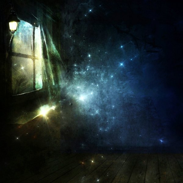 Звездное небо в окне