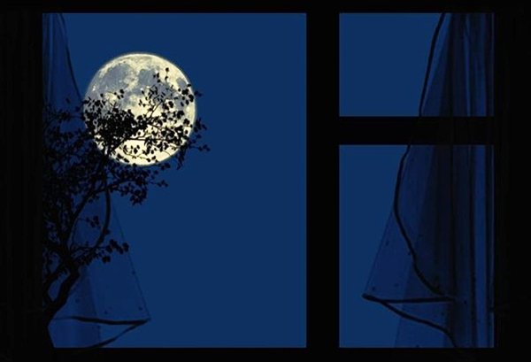 Лунный свет в окошко