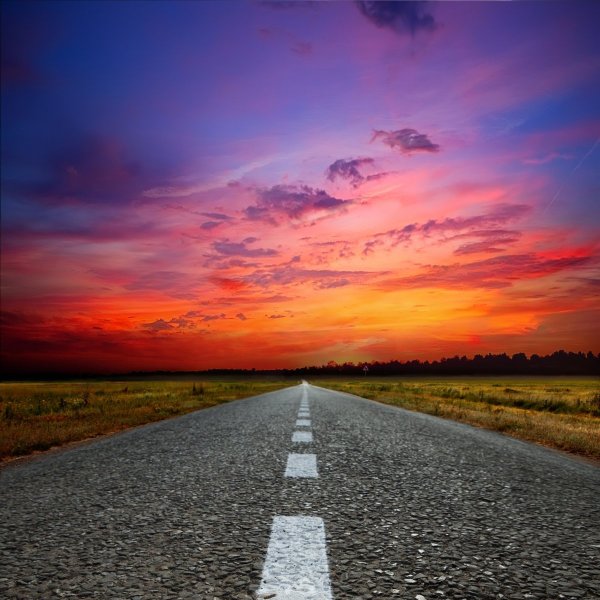 Дорога уходящая за Горизонт