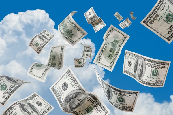 Летающие деньги