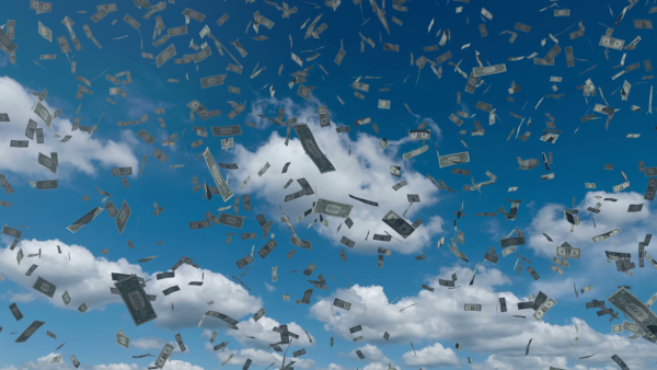 Много денег падают с неба