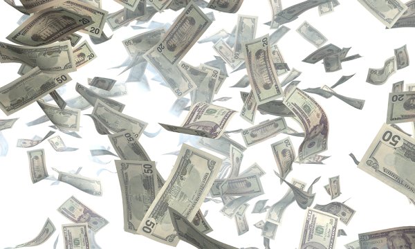Деньги падают