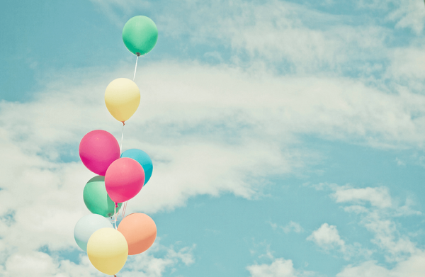 Цитаты с воздушными шарами