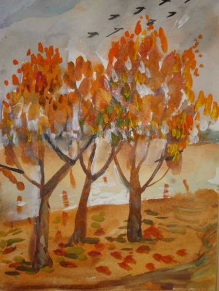 Рисунок осень