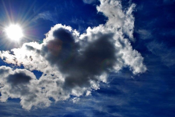 Облако сердце