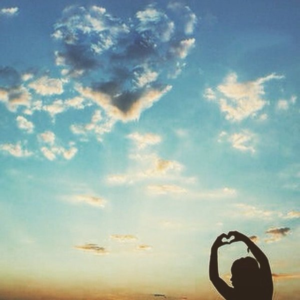 Сердце из облаков
