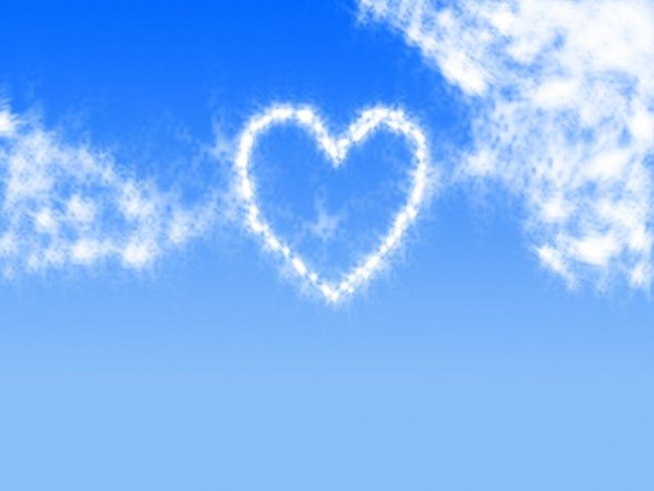 Сердце из облаков