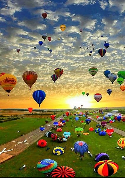 Шары в небе