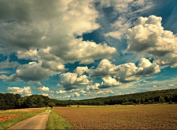 Красивая природа небо