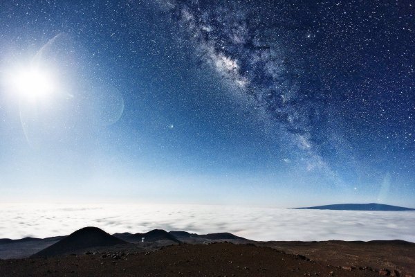 Космос Галактика Млечный путь планеты