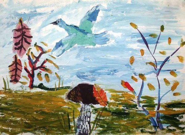 Уж лето осенью дышало