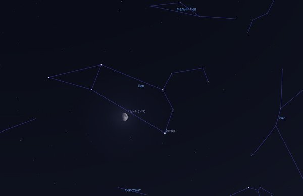 Созвездие Льва регул