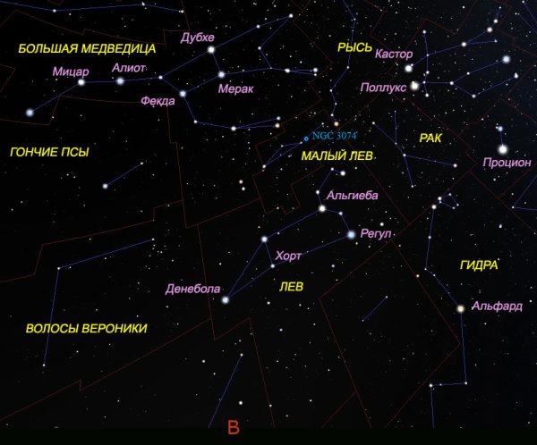Планета рядом с большой медведицей