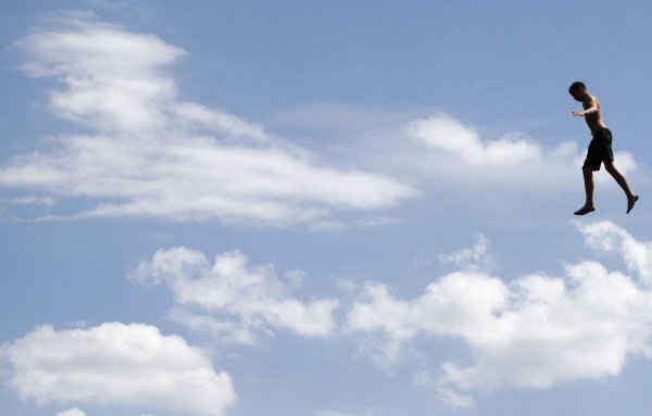 Человек в полете