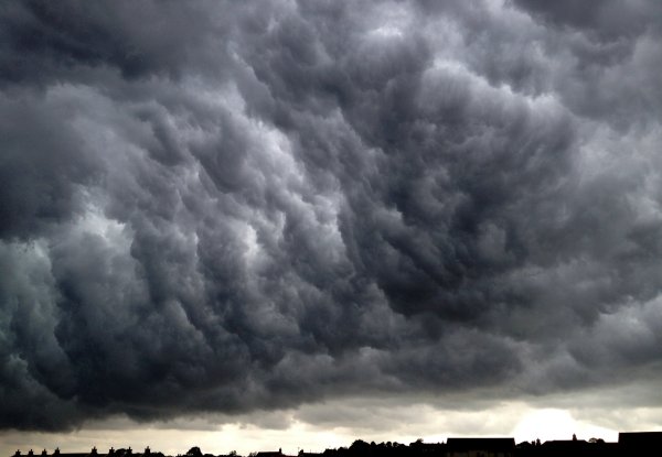 Тучка с капельками