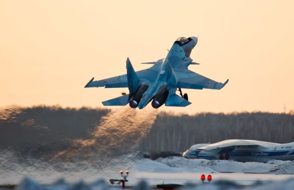 Mig 29 взлёт