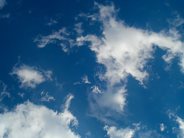 Это синее синее небо над головой