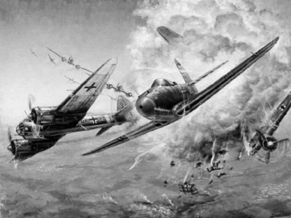 Алексей Закалюк. Воздушный бой а. и. Покрышкина