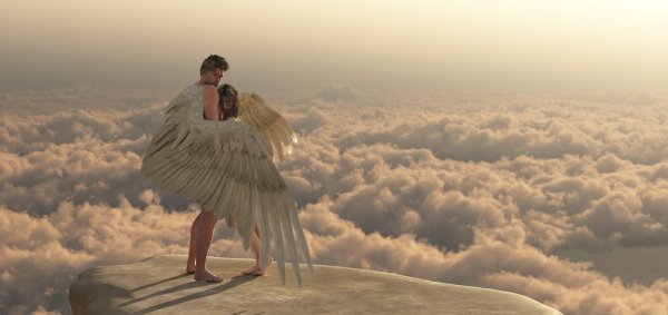 Ангел в полете