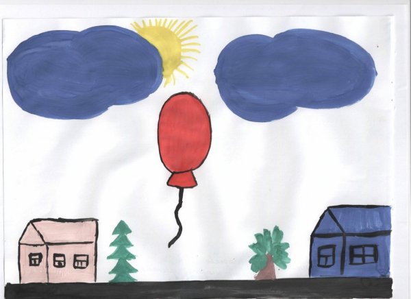 Драгунский красный шарик в синем небе книга