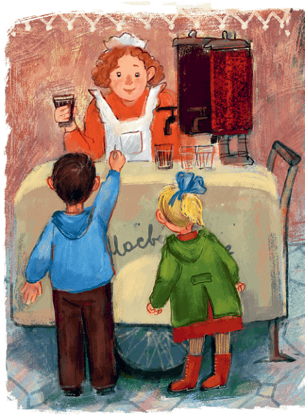 Денискины рассказы красный шарик в синем небе