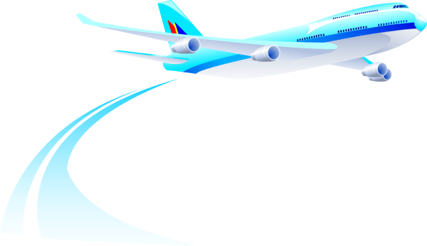 Самолет клипарт на прозрачном фоне