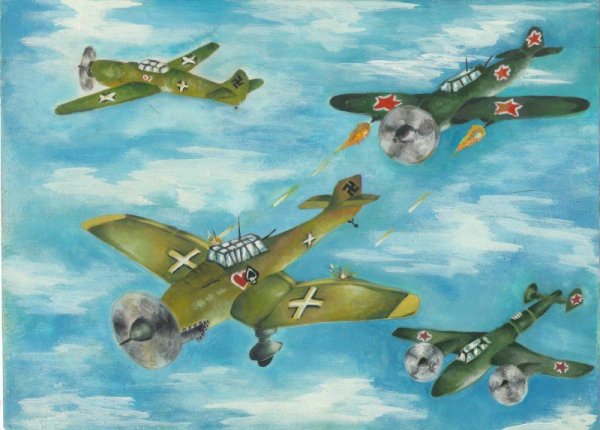 Миг-21 реактивный самолёт арт