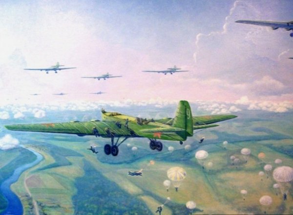 Военный самолет рисунок