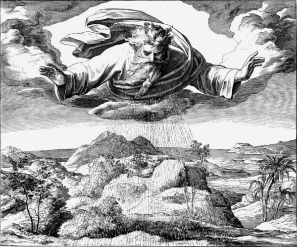 Сотворение мира Православие икона