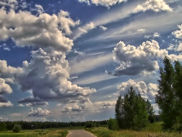 Небо летом
