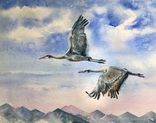Журавли летят Журавли Хуснутдинов
