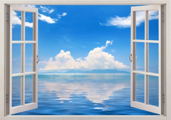 Небо в окне