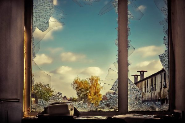 Разбитое окно