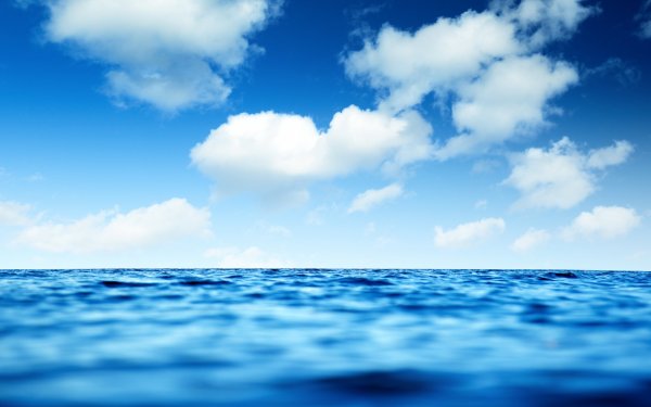 Море небо Горизонт