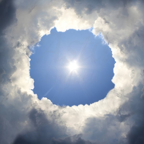 Круглые облака