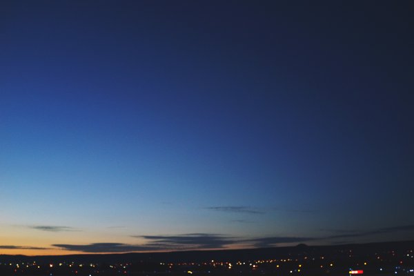 Вечерни небо