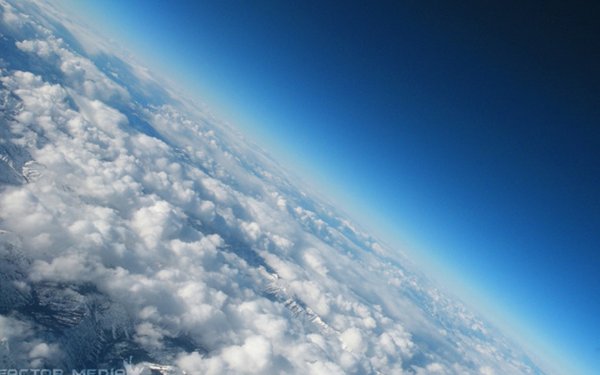 Земля из стратосферы