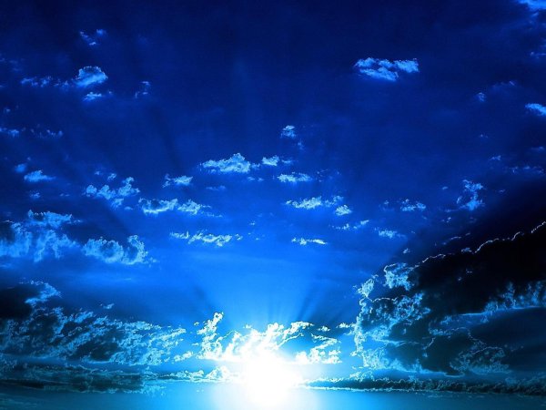 Небо с планетами