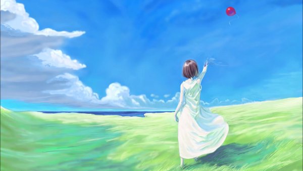 Человек в поле арт