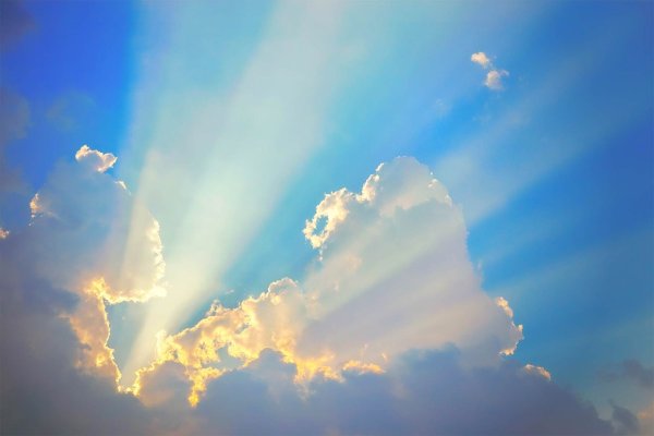 Лучи солнца