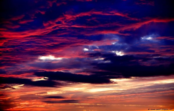 Вечернее небо