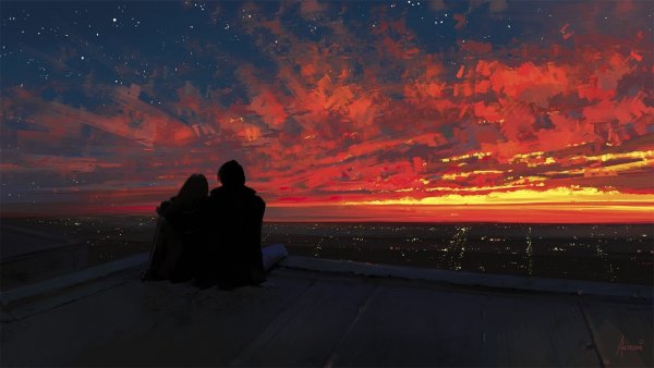 Серое небо