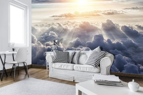 Панорамные фотообои в интерьере